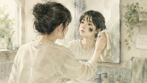 『万人幸福の栞』第四条　万象我師③〜鏡を拭いても、顔の墨は落ちない