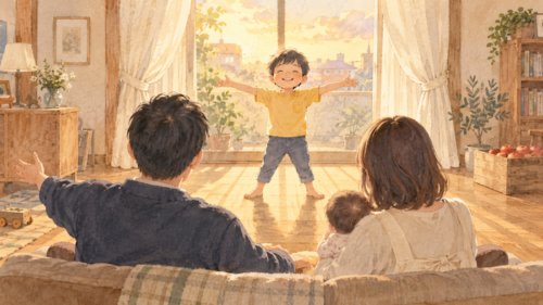 『万人幸福の栞』第六条【子女名優①】子は親の心を実演する名優である〜子は親そのまま