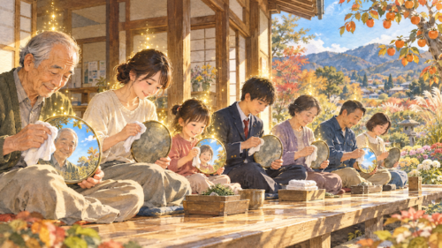 『日月神示』上巻十四_風の巻 9-10帖  心の鏡を磨いて、地の岩戸を開く
