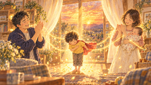 『万人幸福の栞』第六条【子女名優④】子は親の心を実演する名優である〜子は親のバロメーター