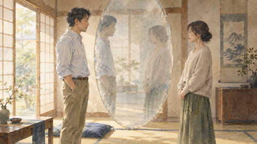 夫婦は一対の反射鏡〜直したいのは逆でした